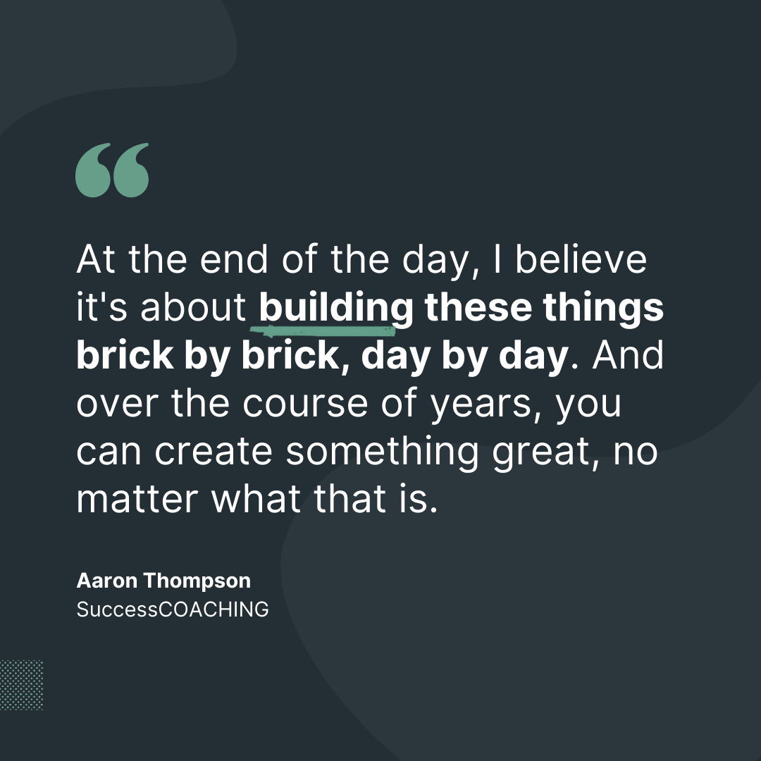 Customer success: YouCanBook.me Podcast with Aaron Thompson