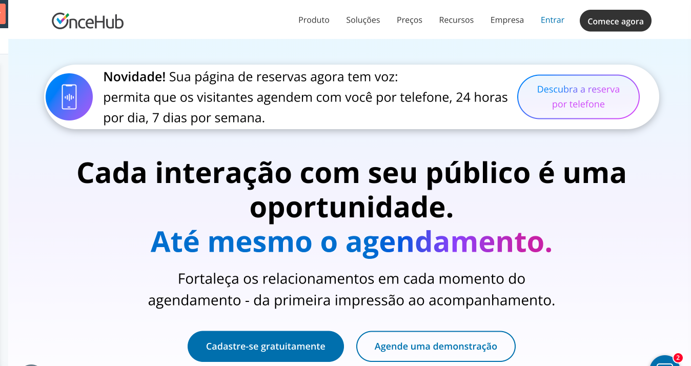 OnceHub Portuguese