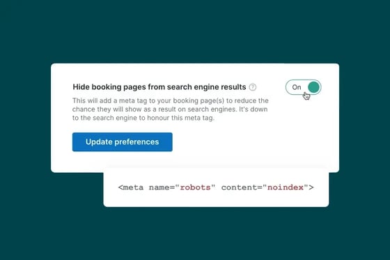 Product update - Booking page visibility UPDATED