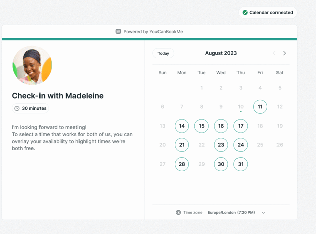 Scheduling Link Overlay Availability