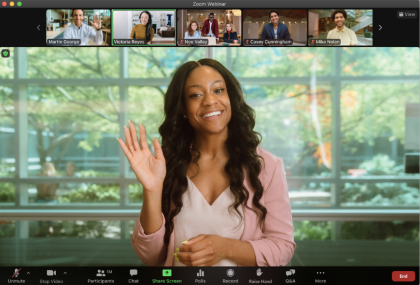 Zoom video conferencing software for small business