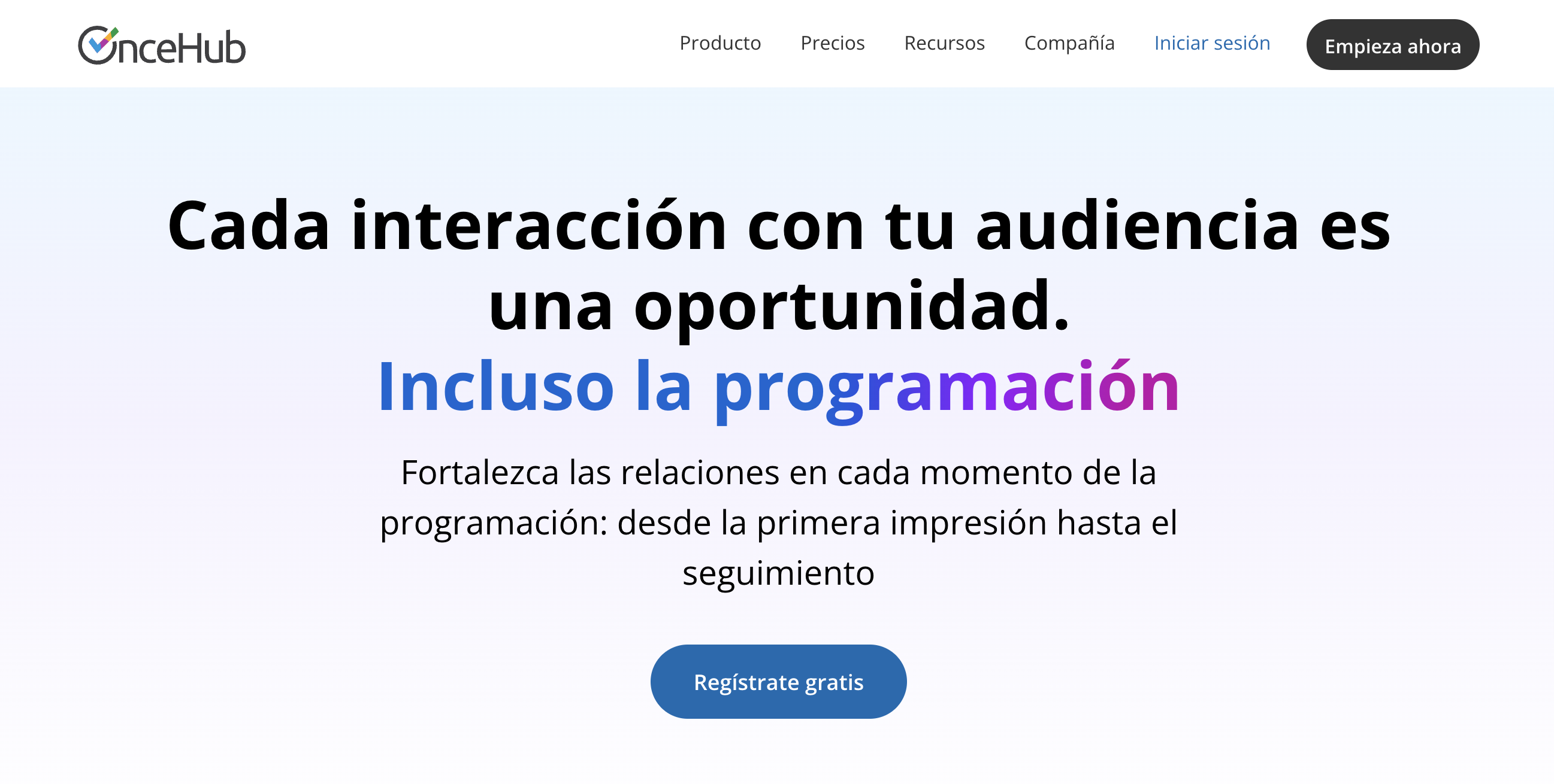 Programador OnceHub