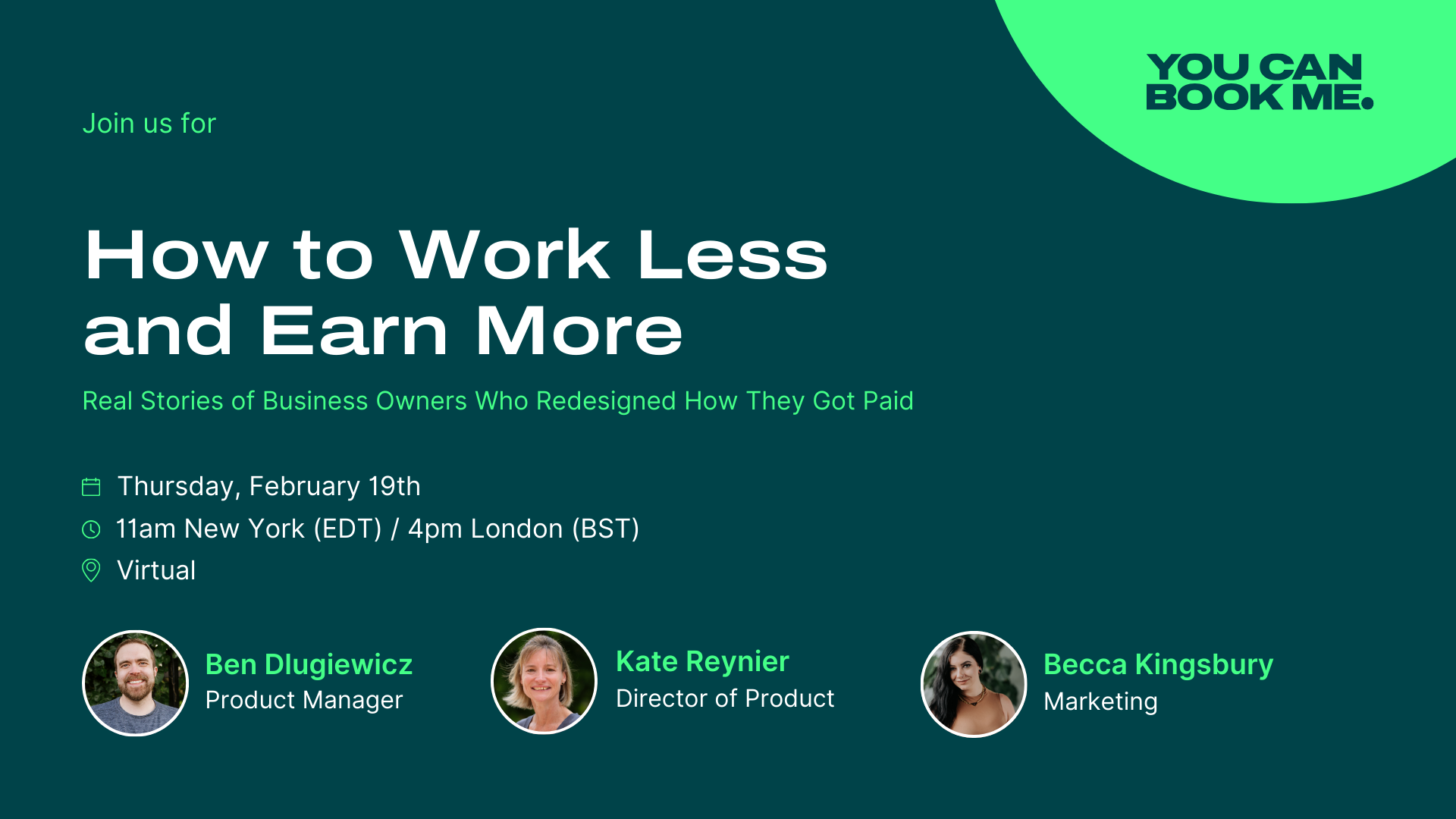 How to Work Less and Earn More