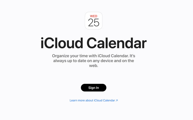 apple calendar