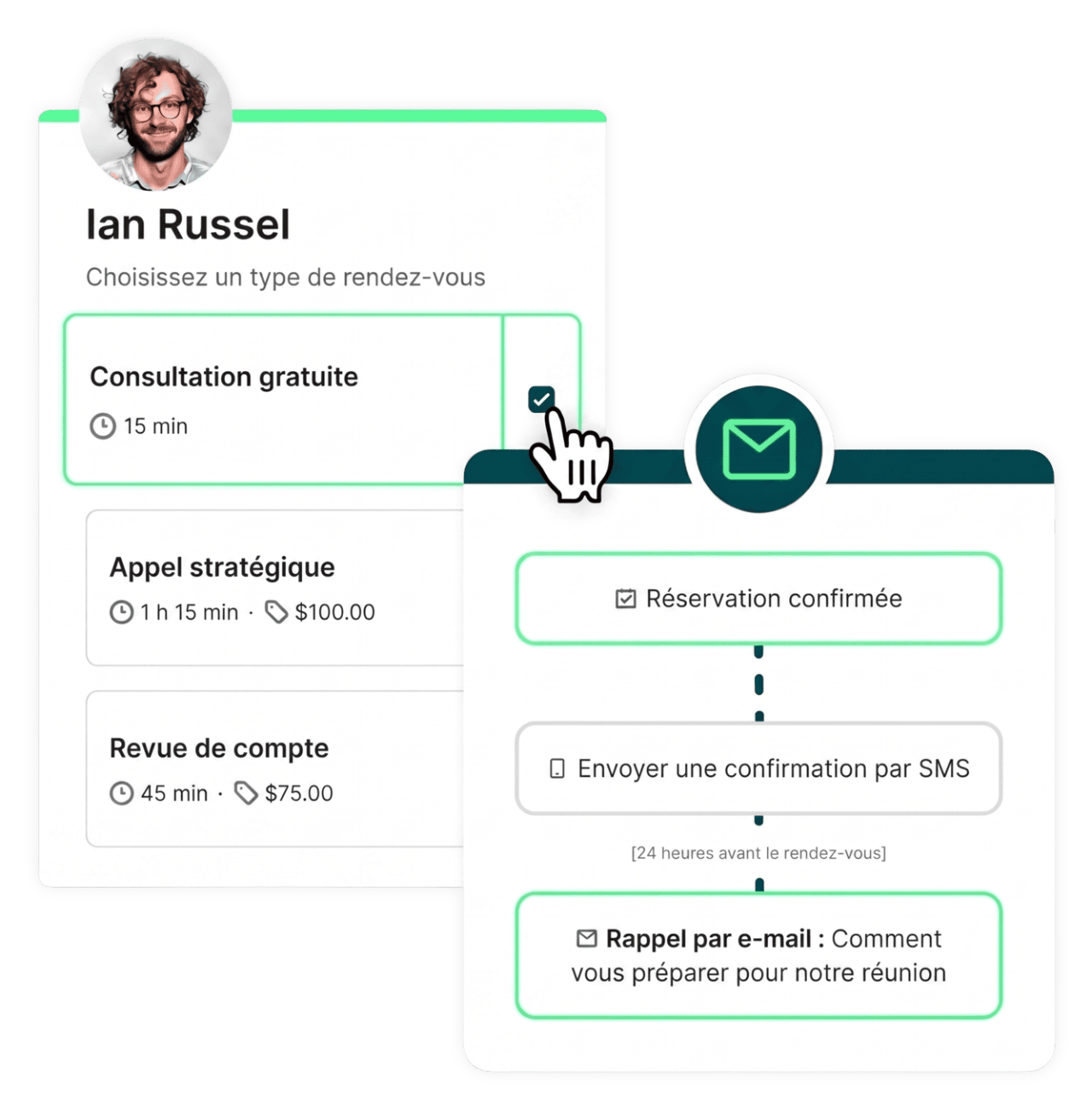 configurer les notifications de rendez-vous