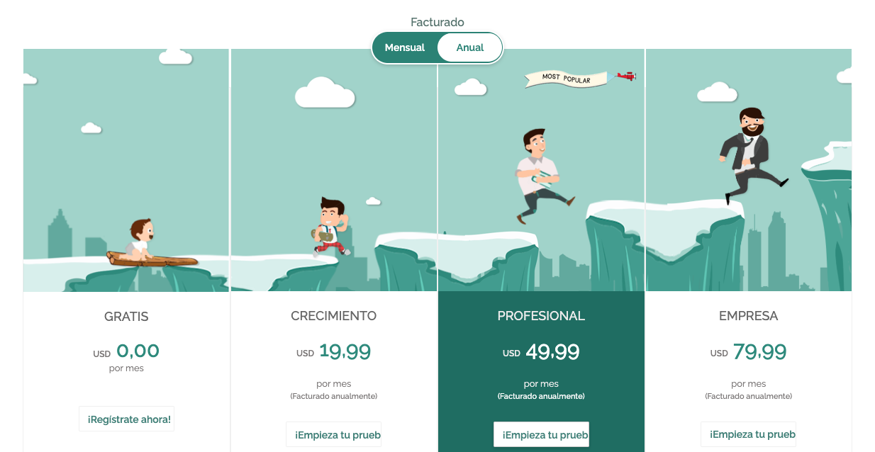 appointy pricing spanish