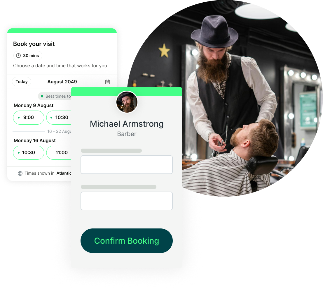 barber appointment software