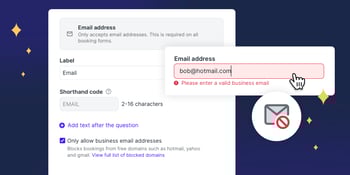 Blocked email providers