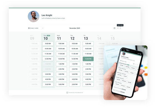 Create your booking page
