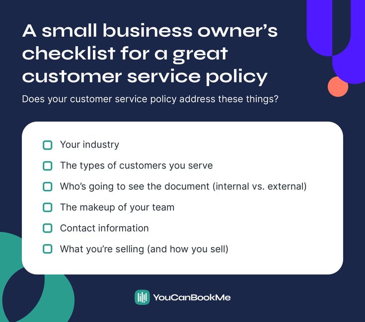 customer service policy checklist-1