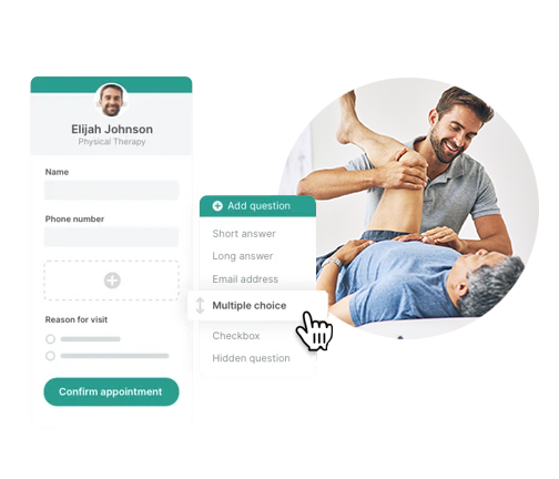 customizable booking form medical UPDATED