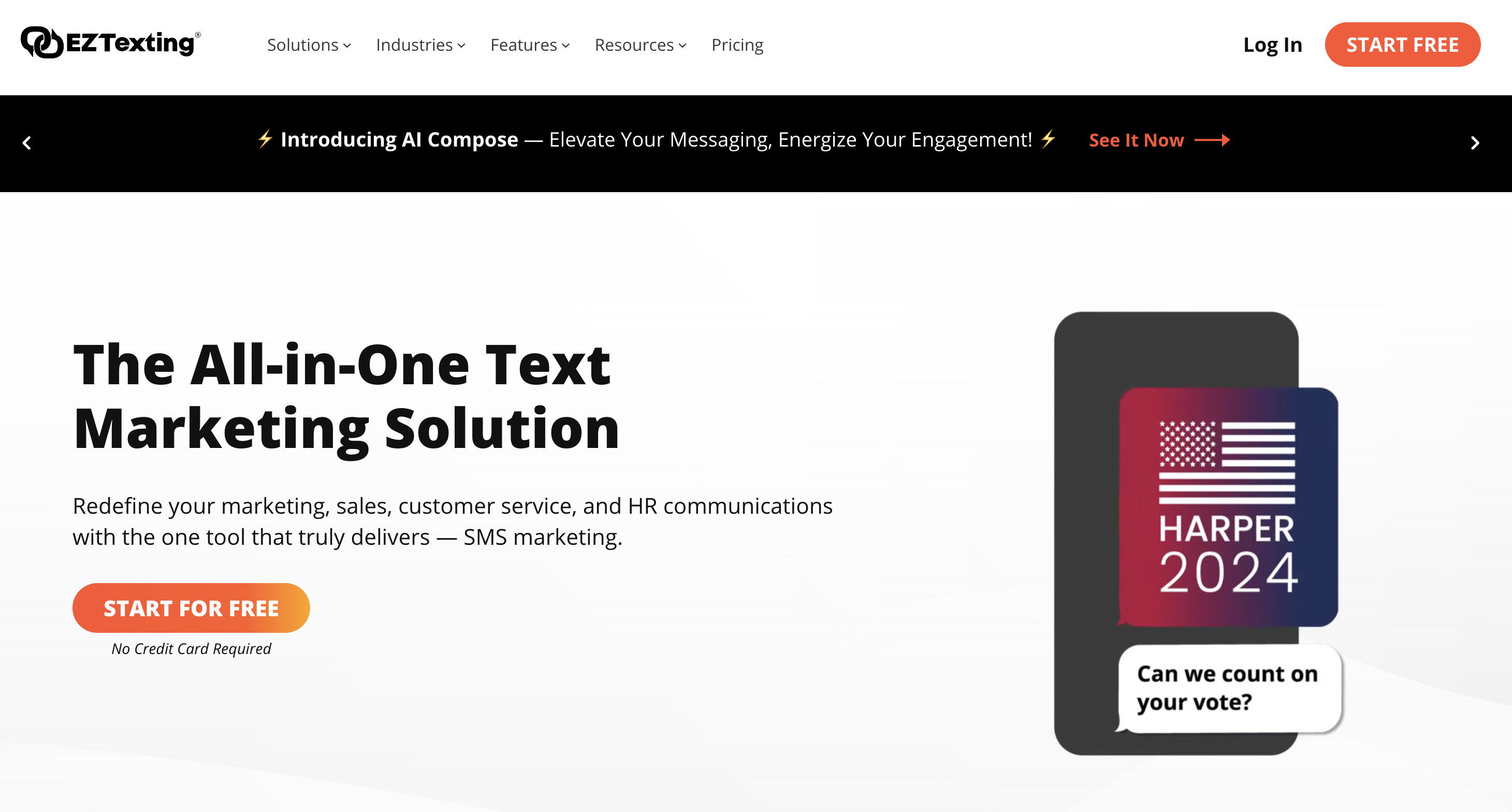 ez texting sms marketing platform