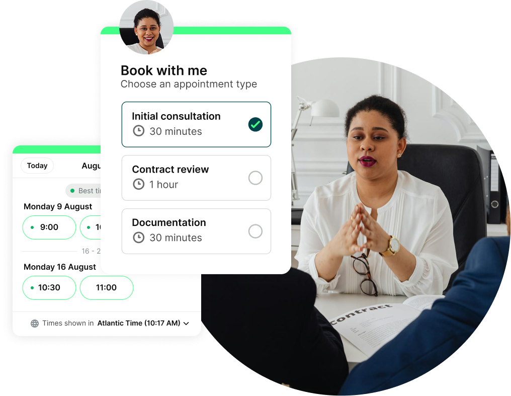 legal booking