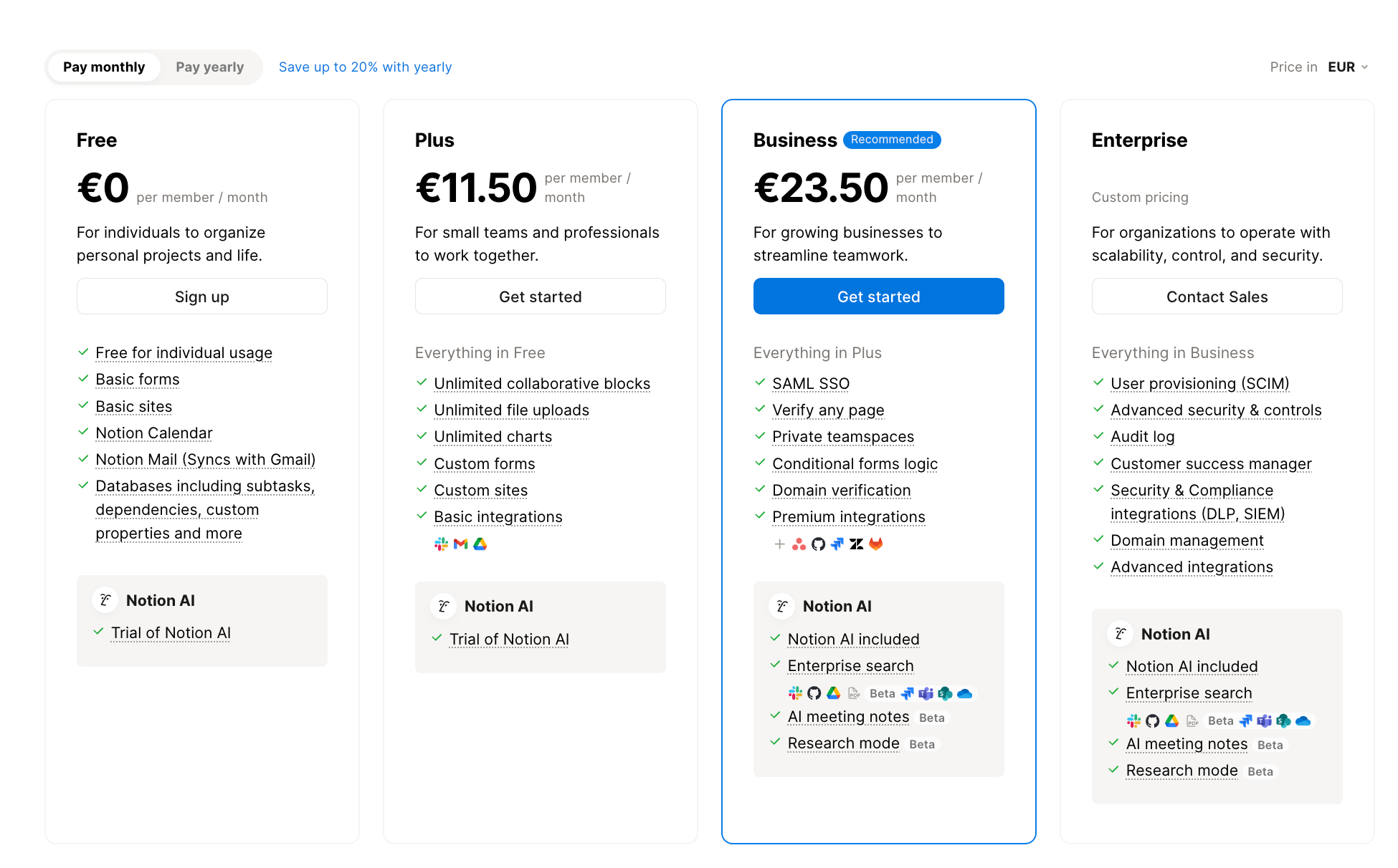 notion ai pricing