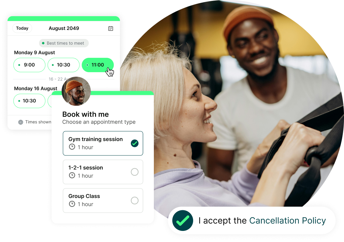 personal training scheduling software