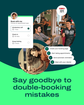 Say goodbye to double-booking mistakes - Social Post March