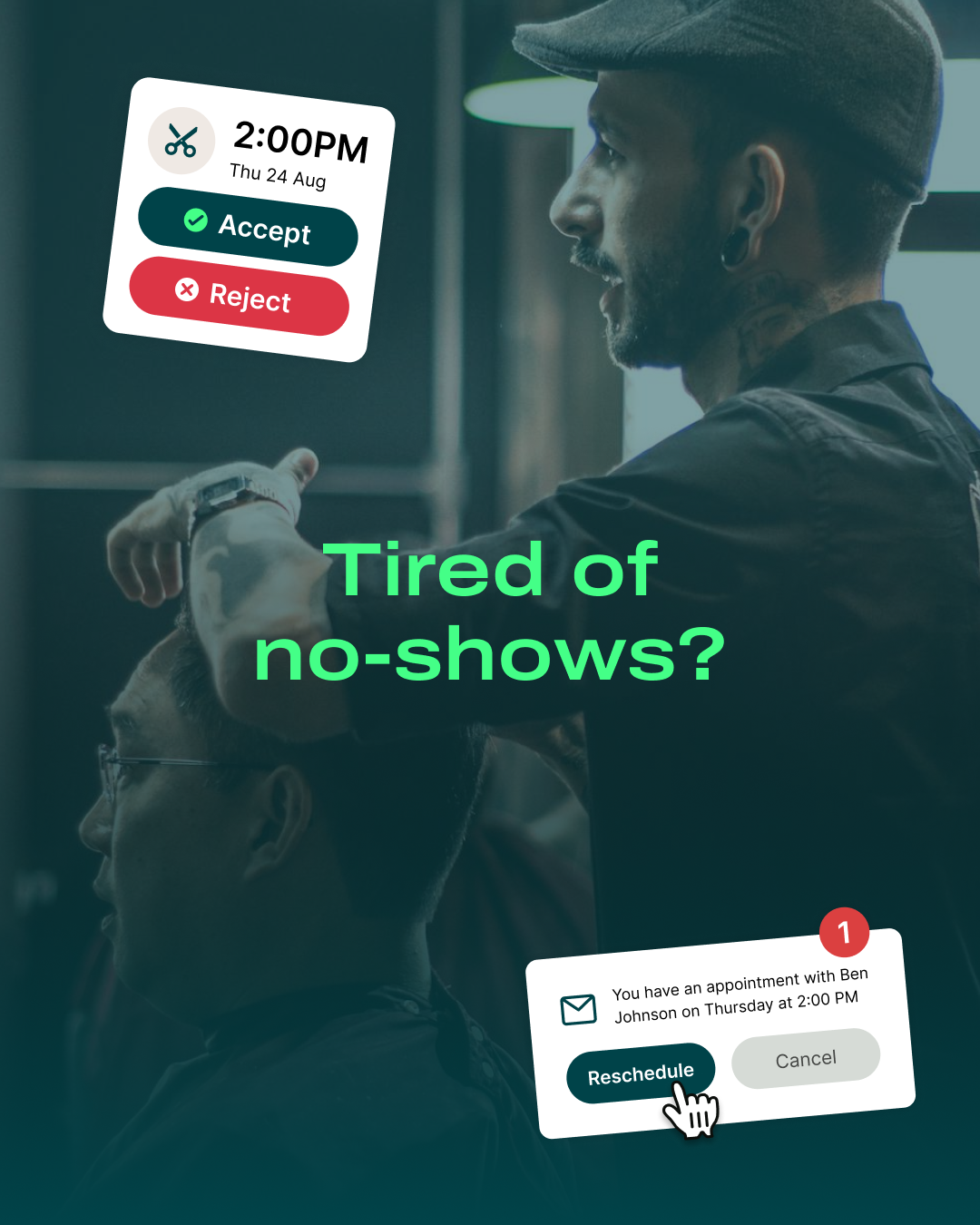 Tired of no-shows_ - Social Post March