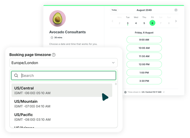 Time zone planner | Make meeting across time zones easy with YCBM