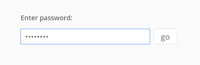 Now add password protection to your booking pages