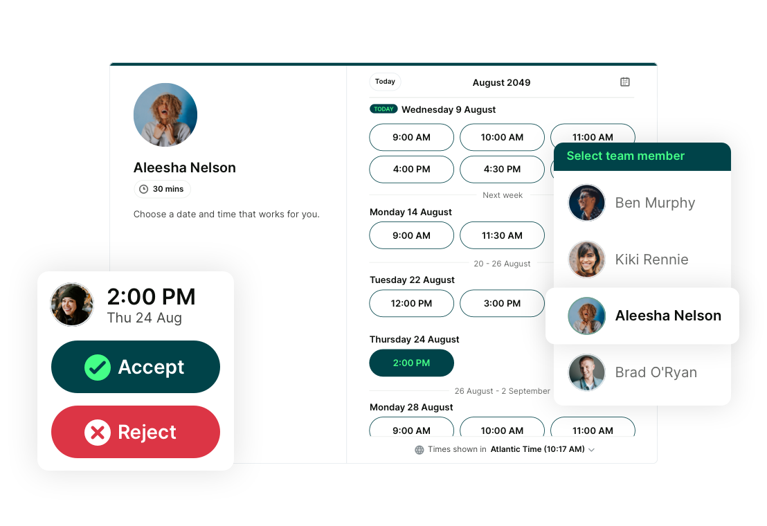 Get even more control over your schedule with tentative bookings